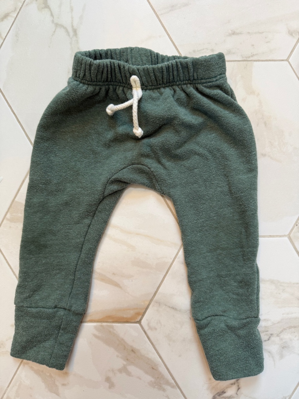 Childhoods Green Kids Jogger Bottoms with‎ Drawstring 12-18 months
